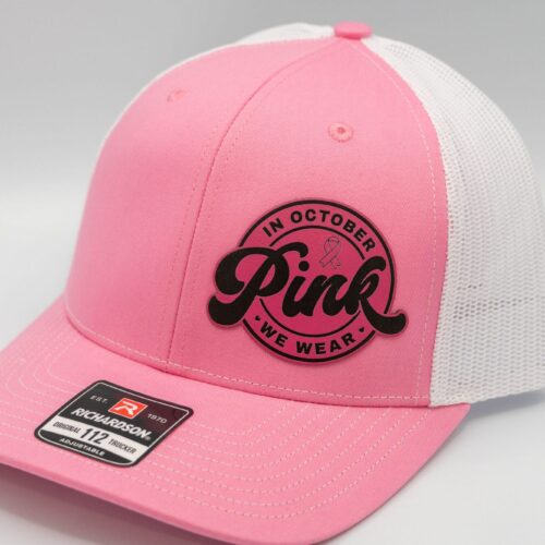 Breast Cancer Awareness "In October We Wear Pink" Hat