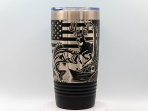 Fish and Deer Tumbler