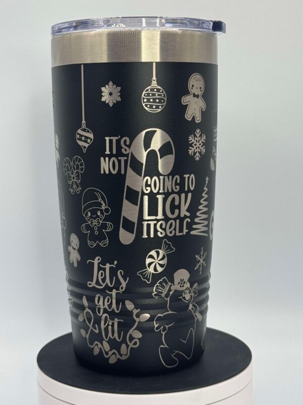 What Up Grinches Christmas Tumbler - Image 7