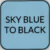 Sky Blue to Black