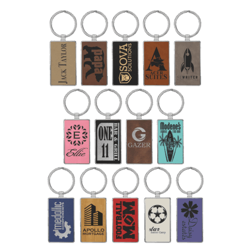 Promotional Key Chain Rectangle