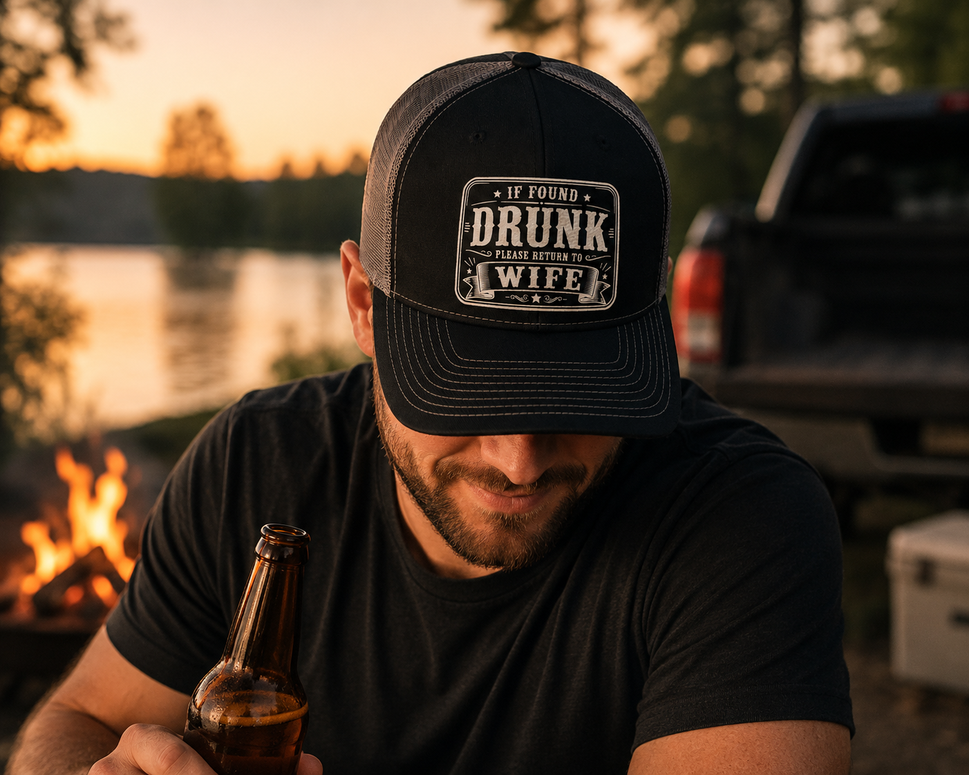 If Found Drunk Please Return to Wife Hat - Image 2