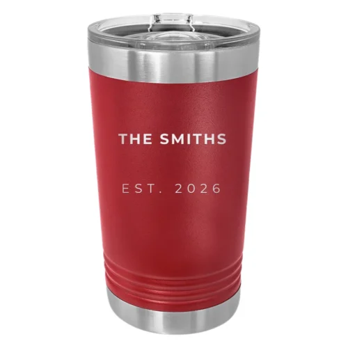 Personalized 16 oz Pint Tumbler