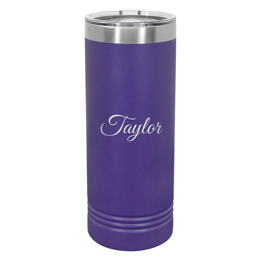 Personalized 22 oz Skinny Tumbler